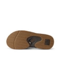 thumbnail image 4 of Reef Fanning Mens Bottle Opener Flip Flop, Arch Support, Durable Outsole, Water Friendly, Brown/Gum, 8, 4 of 6