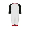 thumbnail image 4 of Meihuid Matching Family Pajamas Sets Christmas PJ's Letter Print Top and Plaid Pants Jammies Sleepwear, 4 of 10