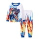 thumbnail image 3 of New children's home suit baby undergarments European style men and girls pajamas two sets, 3 of 5
