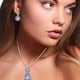 thumbnail image 3 of Set collar y aretes Napier Color Plateado 60549510-E50, 3 of 4