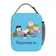 thumbnail image 2 of Bolsa térmica para el almuerzo con diseño de Snoopy y Charlie Brown, con dibujos animados de Snoopy y Charlie Brown, para picnic, 2 of 5