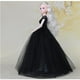 thumbnail image 3 of Faldas de Gasa para Vestido de novia de princesa a la moda Zulema para muñecas BJD 1/4 color negro, 3 of 7