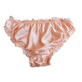 thumbnail image 6 of Yavorrs Women 100% Pure Silk Panties Flouncing Bikini Briefs, 6 of 7