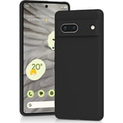 Silicone Case for Google Pixel 7A 5G, Soft-Touch, Shockproof, DustProof, Full Body Armour Phone Cover for Google Pixel 7A 5G - Black