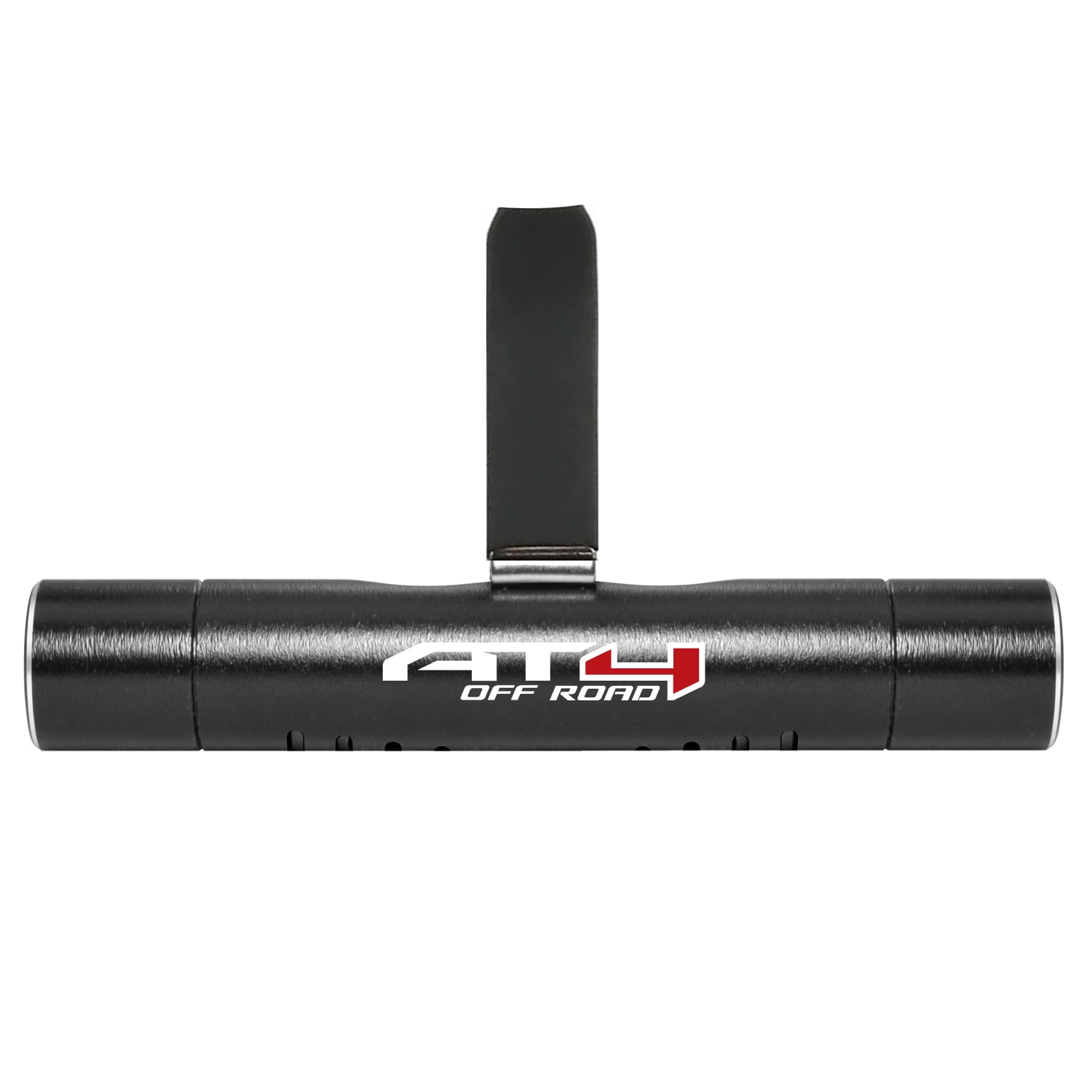 GMC AT4 Logo Car Vent Air Freshener Black Clip with adjustable window and 10 Refill Sticks