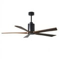 thumbnail image 2 of Matthews Fan Company Pa5-60 Patricia 60" 5 Blade Indoor Led Ceiling Fan - Textured Bronze, 2 of 7