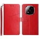 thumbnail image 1 of HT01 For Xiaomi Redmi Note 14 Pro 5G Note 14 Pro 5G Case Y-Shaped Lines Imprint Leather Phone Cover, 1 of 5