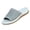 Summer Shoes # Green, variant on Women Summer Flat Slide Sandals Open Toe Single Strap Soft Sole Casual Dress Shoes Lightweight Non-Slip Everyday Beach Vacation Walking Outdoor Minimalist Design