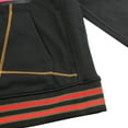 thumbnail image 6 of AACA Men's Varsity Patch Hoodie, Colorblock Pullover Sweatshirt for HBCU Pride, Black, 6 of 7