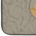 thumbnail image 4 of Caroline's Treasures Norwich Terrier In the Kitchen Dish Drying Mat, 4 of 7