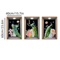 thumbnail image 3 of Decoración del hogar, decoración de habitaciones, efecto de decoración de pared, calcomanías en macetas, pasillo, escalera, pintura decorativa, hotel, restaurante, pared, plantas y flores, mural, imag, 3 of 3