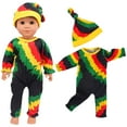 thumbnail image 2 of AmaMary Baby Doll Clothes 18 Inch Reborn Doll Clothing Accessories Jumpsuit with Hat Shower Game Gift, 2 of 6