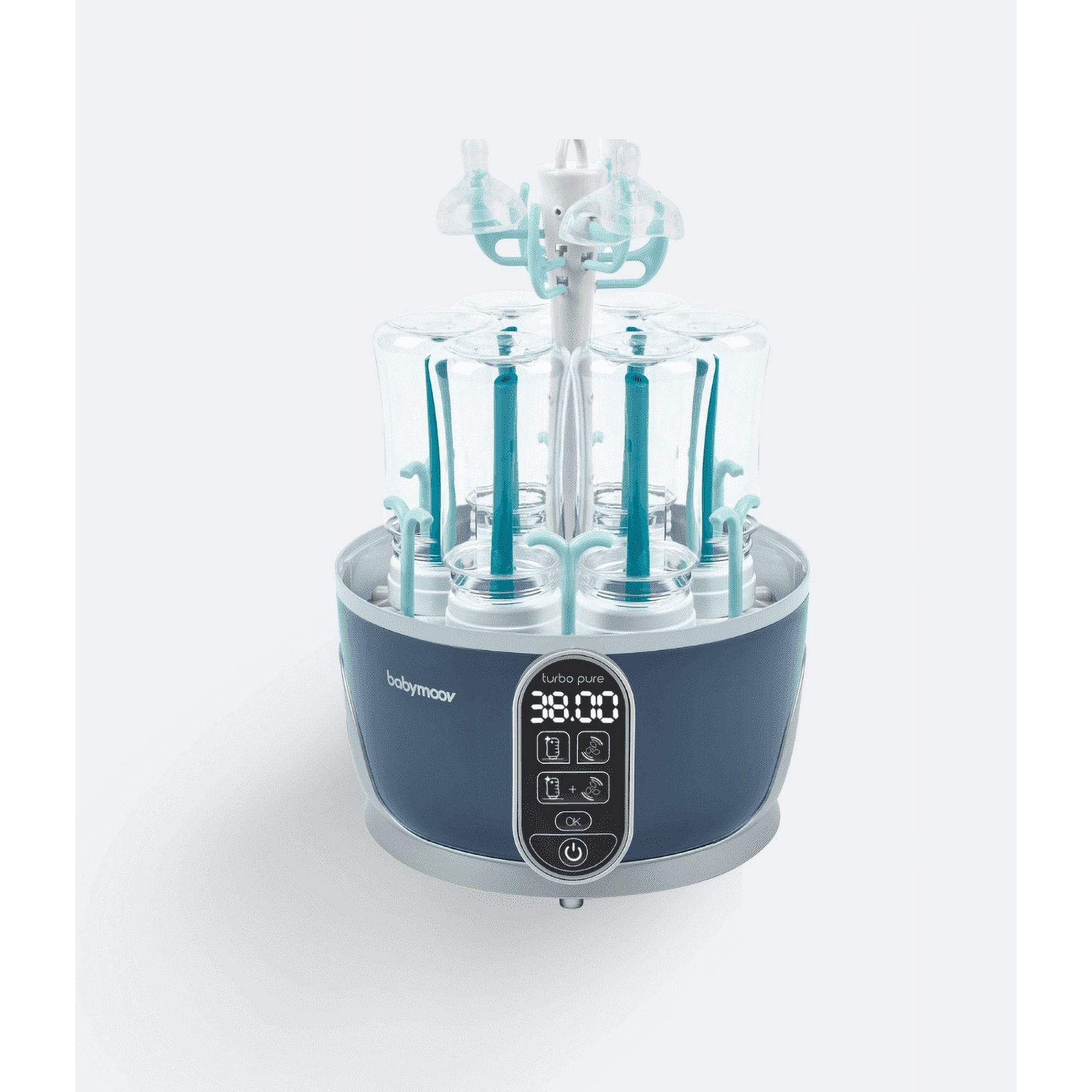 Babymoov Turbo Pure 3-in-1 Steriliser, Dryer & Purified Bottle Storage