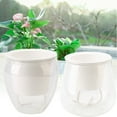 thumbnail image 1 of Cdar Flower Pot Plastic Self-watering Plant Glass For Home Garden Accessories, 1 of 6