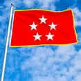 thumbnail image 2 of Cayyon General Of The Army Flag 3x5Feet Military Banner with 2 Brass Grommets, 2 of 4