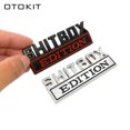 thumbnail image 2 of OTOKIT 1 pieza emblema de metal cromado negro y rojo 3D SHITBOX EDITION insignia pegatina lateral trasera de coche accesorios para Jeep Dodge Chrysler, 2 of 5