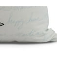 thumbnail image 2 of Simply Daisy, 20" x 20" Martini Glass Text Fade, Geometric Print Outdoor Pillow, Pale Blue, 2 of 2