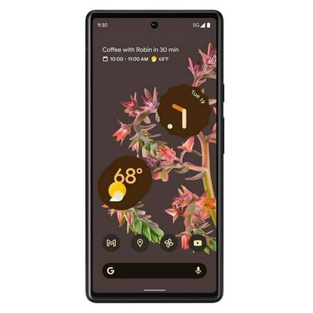Pre-Owned Google Pixel 6 5G GB7N6 128GB Factory Unlocked 6.4" 8GB RAM Phone - Stormy Black