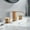 Gold, variant on WB-03108B Square Widespread 2-handle Bathroom Faucet with Drain Assembly