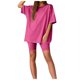 thumbnail image 5 of Conjunto deportivo de manga corta y pantalones cortos para mujer, para yoga y running - S-XXXL, 5 of 6