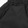 thumbnail image 4 of NOLDARES Parachute Cargo Pants Girl Elastic Waisted Quick Dry Lightweight Baggy Hiking Pants with Pockets Water Resistant(Black,8-9 Y), 4 of 7