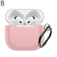 thumbnail image 6 of For Apple AirPods 4 2024 Silicone Protective Case with Carabiner - Durable & Portable Design, 6 of 9