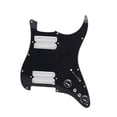 thumbnail image 4 of Conjunto de pastilla de de guitarra eléctrica Humbucker, pieza de repuesto de guitarra precableado para accesorios de guitarras , Negro negro, 4 of 8