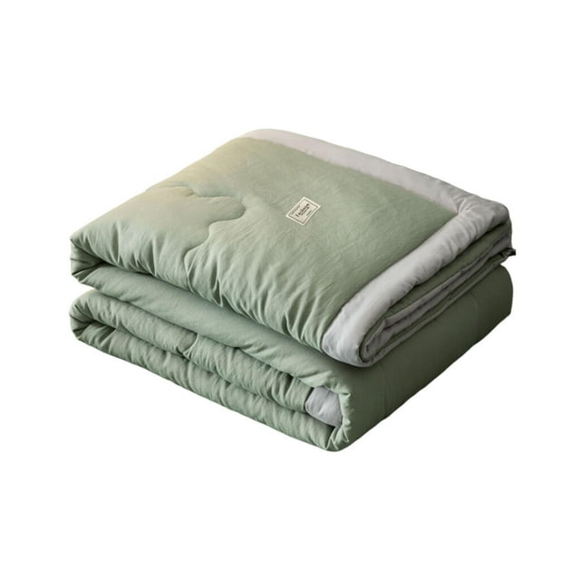 59x79IN Cooling Weighted Blanket, Summer Solid Color Simple Design Cotton Cool Quilt Fade Resistant Lightweight Breathable Summer Blanket, for Bed Couch Sofa, Keep Cool for Night Sweats