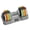 Colorful, variant on SKOK Adjustable Dumbbells 11-55 lbs Fitness Gym Exercise Weight Set Black