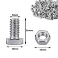 thumbnail image 4 of Longjian Aluminium Nuts Bolts Set Assorted Hardware Tool Building Waterproof Universal Threading Screws Greenhouse Accessories, 4 of 6