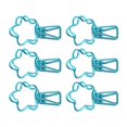 thumbnail image 5 of Paper Clips100 Pcs Cute Binder Binder Clips Flowers Shaped Paper Clips Crafted with Care, 5 of 5