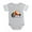 Heather Gray, variant on CafePress - Bigwheelstunt - Cute Infant Baby Football Bodysuit