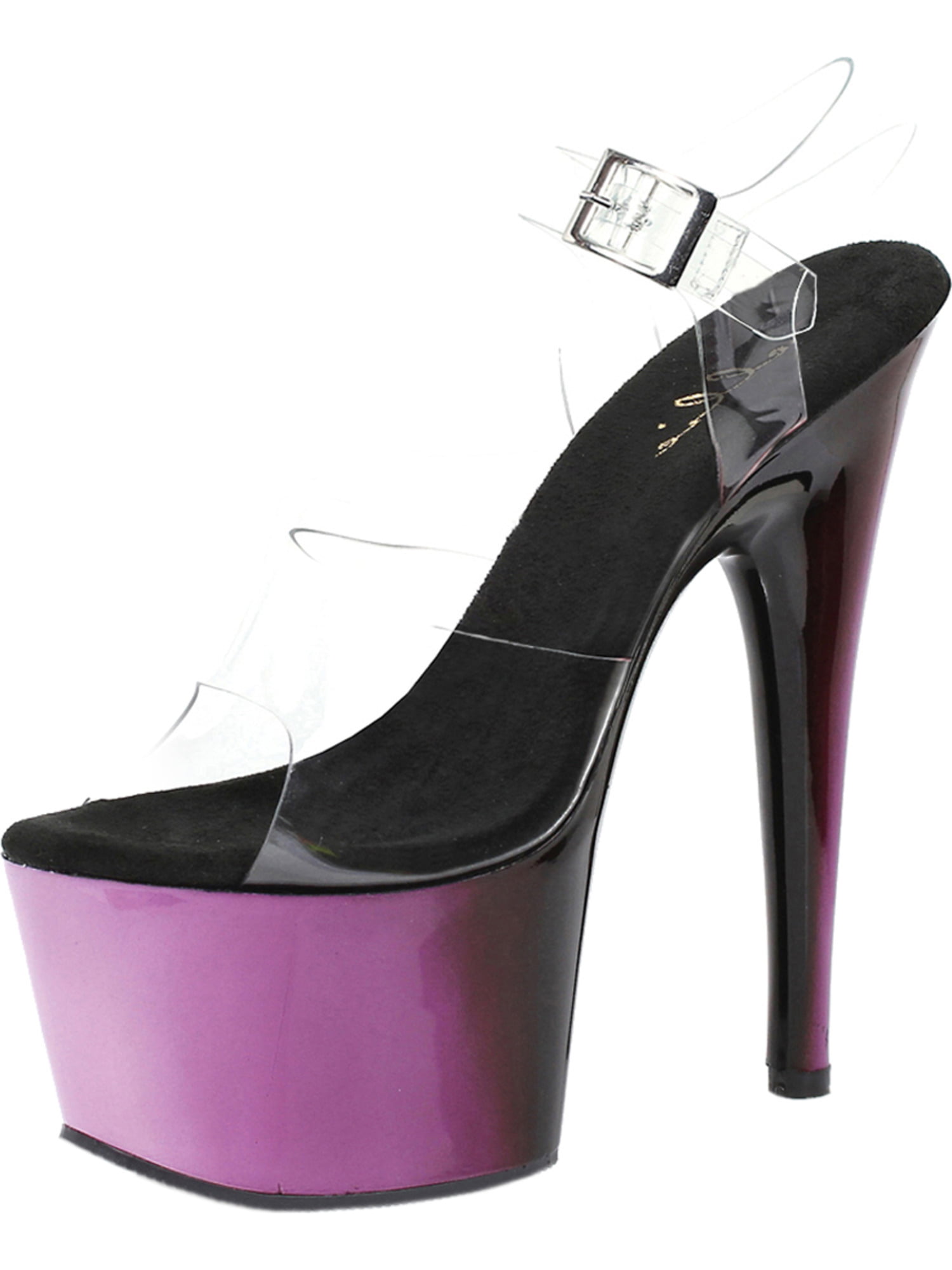 purple ombre shoes