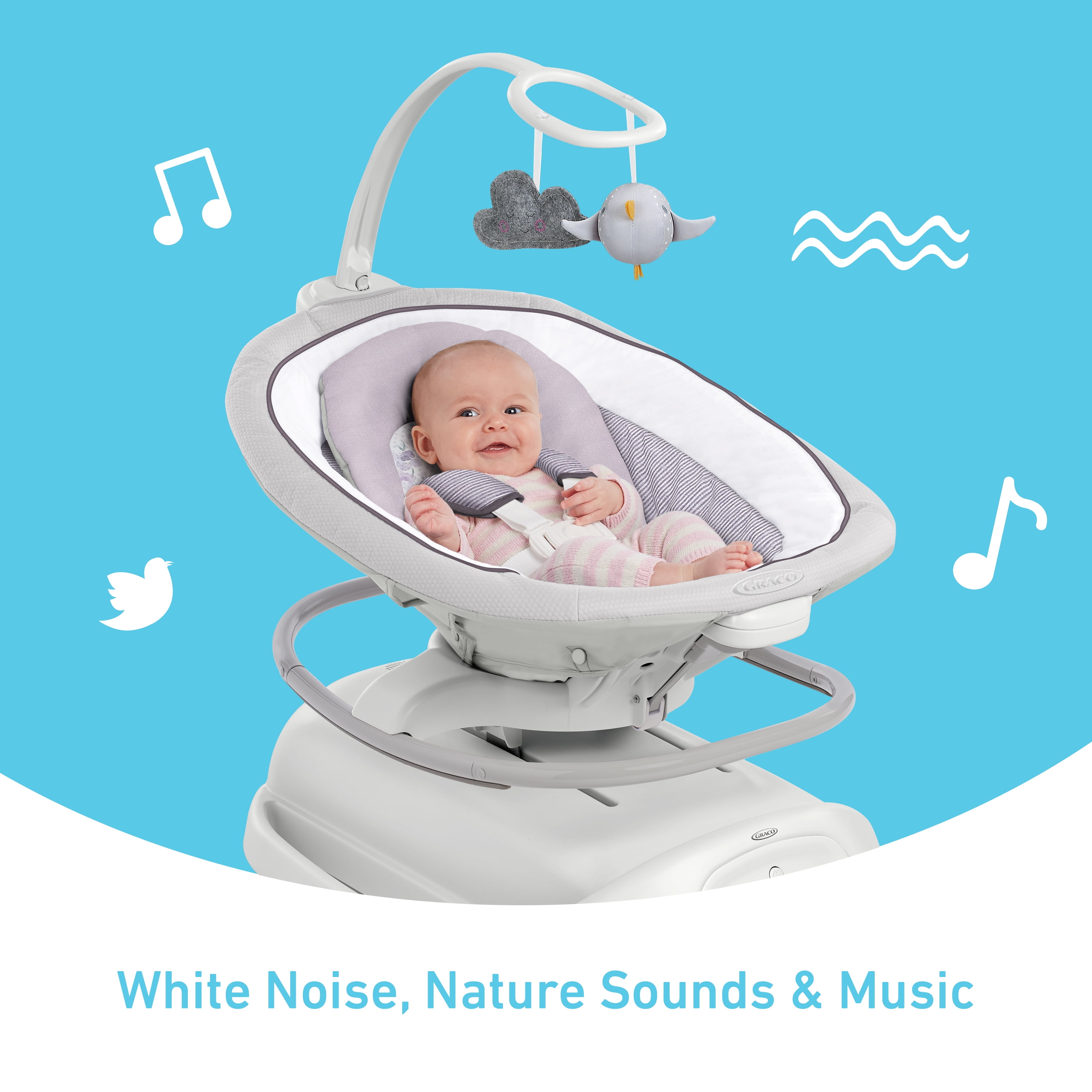 graco sense 2 soothe swing with cry detection