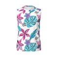 thumbnail image 6 of Lsque Hawaiian Style Print Men's Cotton Blend Sleeveless Muscle Shirts (S-3XL)- Moisture Wicking, Odor Protection, UPF 30+,3X-Large, 6 of 8