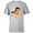 Athletic Heather, variant on Disney Junior’s Ariel Friend Lucia Mermaid Big Image - Short Sleeve T-Shirt for Kids - Customized-White