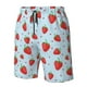 thumbnail image 4 of Fotbe Strawberry Trajes de Baño Estampados para Hombre, Shorts de Verano de Secado Rápido, Ropa de Playa, Bañadores-XX-Large, 4 of 6