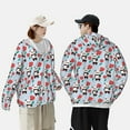 thumbnail image 4 of Gaeub Panda And Rose Men's and Women's UPF 50+ Long-Sleeved Sun Protection Clothing, Fishing Shirt Long Sleeve Zip-X-Large, 4 of 7