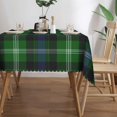 thumbnail image 3 of Rectangle Table Cloth, Scottish Clan Baillie of Polkemett Tartan Plaid Resistant Washable Tablecloth Decorative Table Cover for Dining, Indoor and Outdoor, 3 of 6