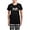 With Checker Pant, variant on CafePress - Wedding Owls Art Pajamas - Women's Short Sleeve Print T-Shirt and Pants Dark Cotton Pajama Set