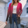 thumbnail image 2 of Towmus Women's Lightweight Cardigan Sweaters Loose Cardigan Solid Color Shirt Casual Long Sleeved Slim Fit Sweaters With Pockets, 2 of 6
