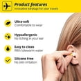 thumbnail image 4 of Tapones para los oídos Alpine Hearing Protection FlyFit 100 veces alivian la presión y reducen el ruido, 4 of 9