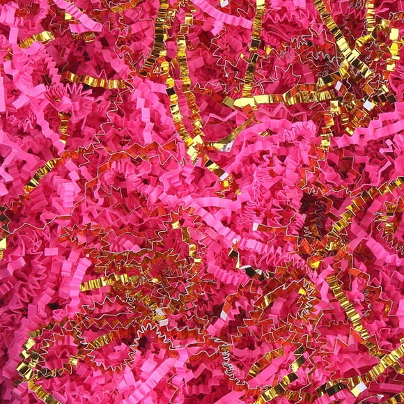 Relleno de papel arrugado TANMWZK, 8 onzas, oro rosa