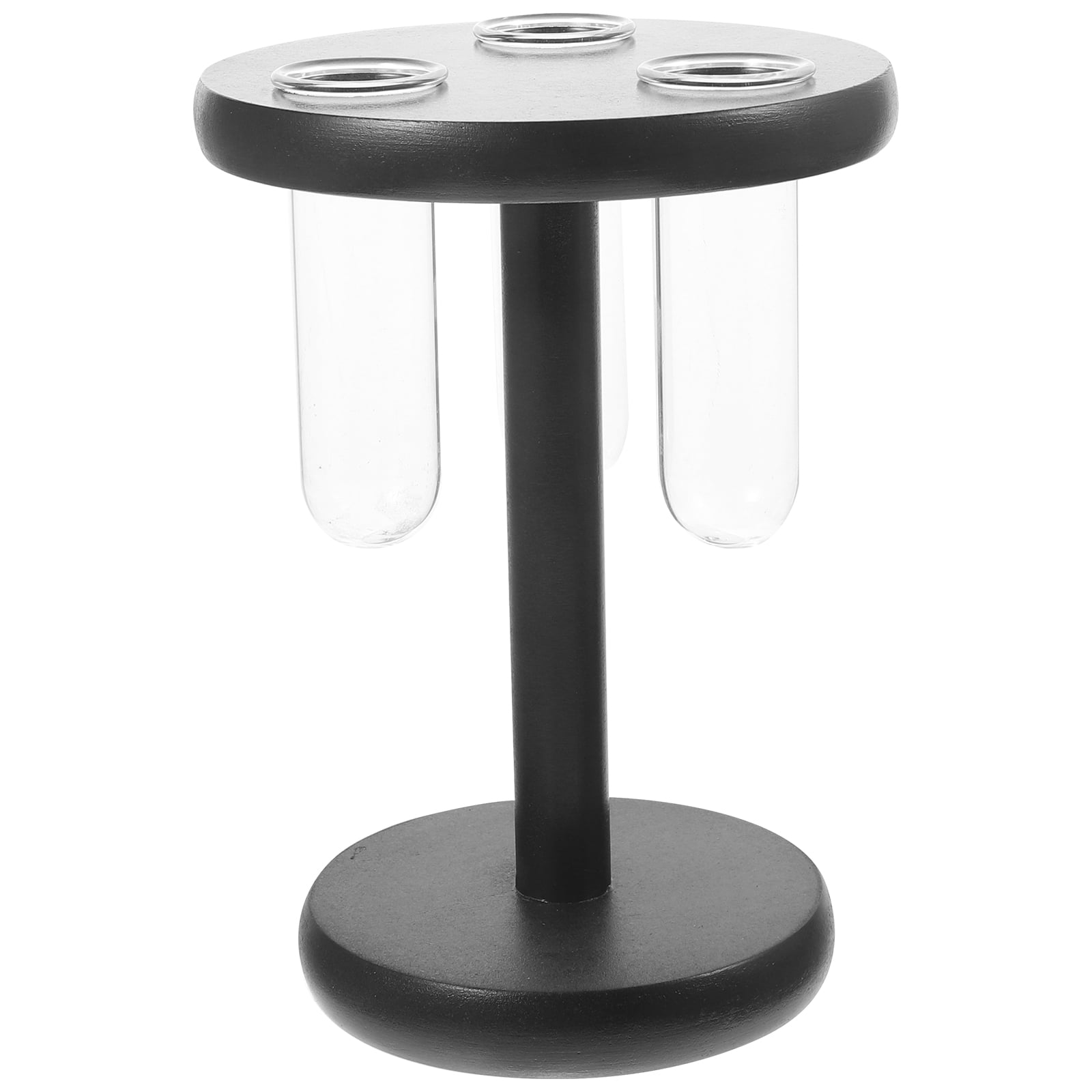 Homemaxs 1 Set Plant Terrarium with Wooden Stand Plant Propagation