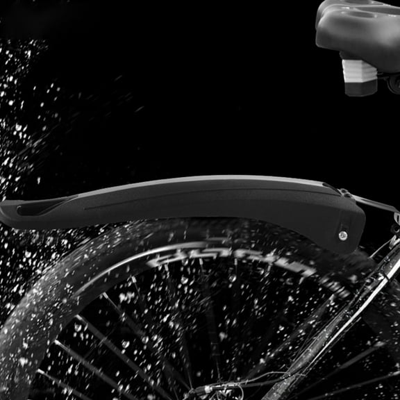 SOPOTUTU 1 Set ABS Rear Mudguard Easy to Install Practical Bike Accessory for Cycling