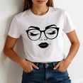 thumbnail image 6 of Roncen Women's Funny Tshirts Summer Crewneck Short Sleeve Graphic Tees Vacation Clothes, 6 of 6