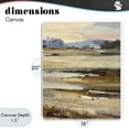 thumbnail image 4 of Stupell Industries Contemporary Distant Horizon Portrayal Canvas Art, 16 x 20, by Alonza Saunders, 4 of 8
