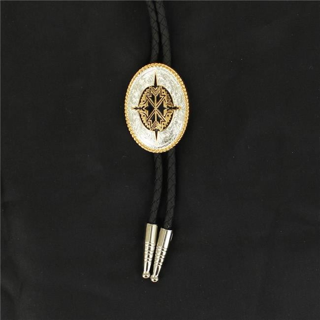 Double S 2270235 Bolo Tie, Gold & Black - 36 in. - Walmart.com