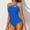 Blue, variant on Strapless Swimsuits for Women,Hollow Monokini Swimwear,Strapless Bathing Suits,Womens Tankini Bathing Suits,High Cut,One Piece Swimsuits,Swimwear Monokinis Green XL