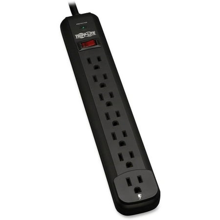 UPC: 0037332138309 | Tripp Lite Protect It Surge Protector 7 Outlets 12 ft Cord 1080 Joules Black